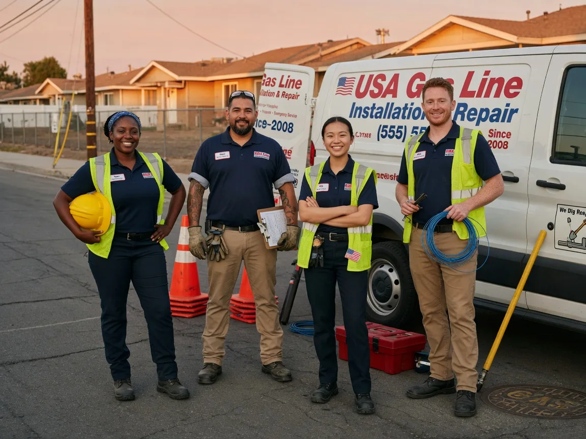 Gas Line Installation company in Kaweah, CA
